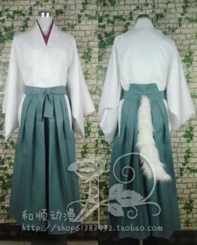 Кимоно Kamisama Kiss Hajimemashita Tomoe косплей костюм топы + брюки воротник уши хвост |