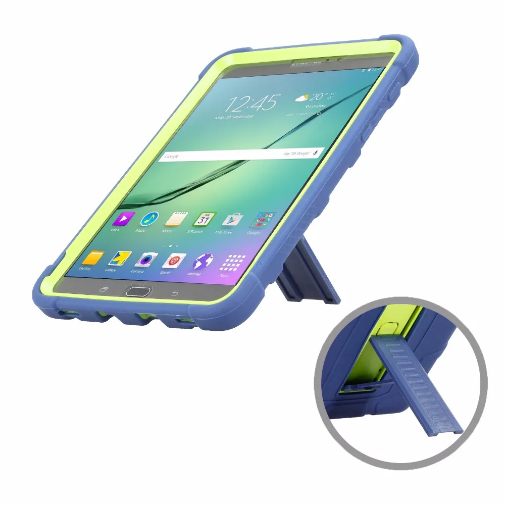 SM T350 чехол для Samsung Galaxy Tab A 8 0 T355 P350 P355 сверхпрочный Ударопрочный силиконовый