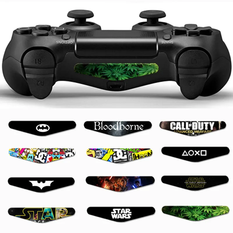 2 шт./лот наклейка со светодиодной подсветкой для Playstation4 PS4 пользовательская