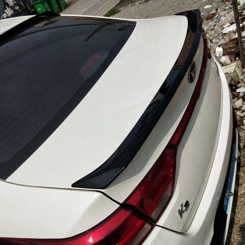 Для Kia Rio K2 спойлер высокого качества ABS заднее крыло грунтовка или любой цвет задний спойлер для KIA Rio k2