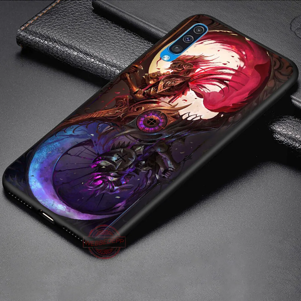 WEBBEDEPP Final fantasy мягкий чехол для телефона с изображением цветов Samsung A10S A6 7 8 9 A10 20 A40 A50