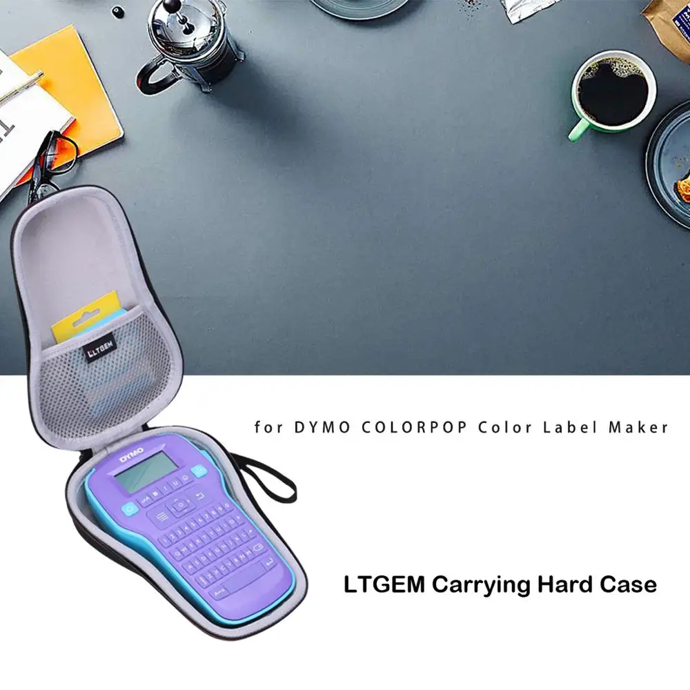 Жесткий чехол LTGEM EVA для DYMO COLOR POP Color Label Maker-Дорожная Защитная сумка хранения |