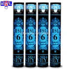 Волан RSL  6 для бадминтона, 100% оригинальный волан, волан для турнира, бесплатная доставка, 5 трубоклот