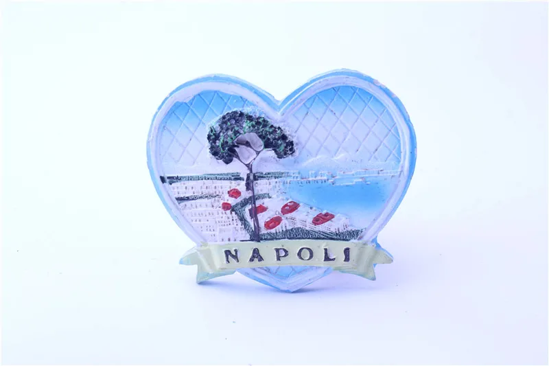 Черногория Алгарве Стокгольм NAPOLI TAHITI 3D холодильник магнитный сувенир город мир