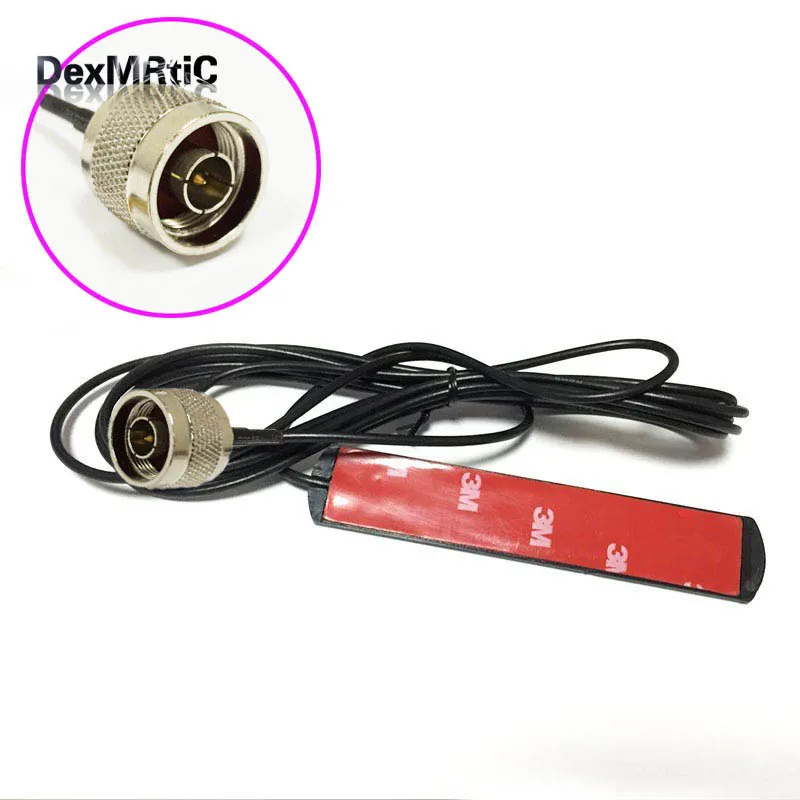 

3G 4G LTE patch antenna 3dbi 3meters extension cable N male plug connector NEW