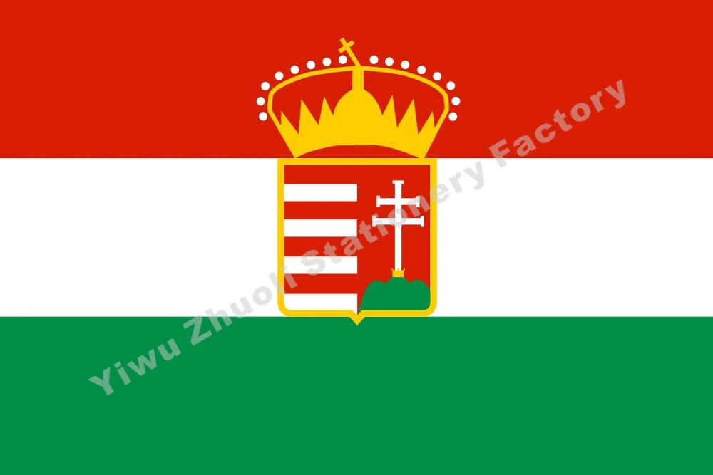 

Hungary kingdom 1869 Flag 150X90cm (3x5FT) 120g 100D Polyester Double Stitched High Quality Banner Free Shipping