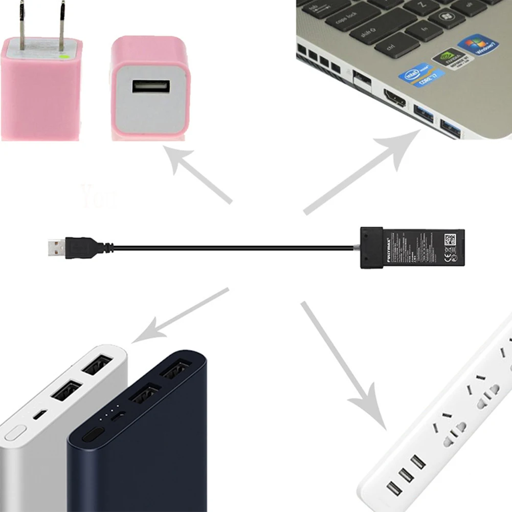 Порт able 1 3 в профессиональный внешний USB порт мини части практичный зарядный
