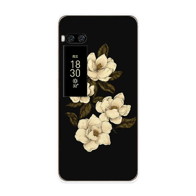Мягкий силиконовый чехол для Meizu Pro 7, чехол s, 5,2 дюймов, Прозрачная силиконовая задняя крышка для телефона, для Meizu Pro 7 Plus, чехол Couqe - Цвет: H3