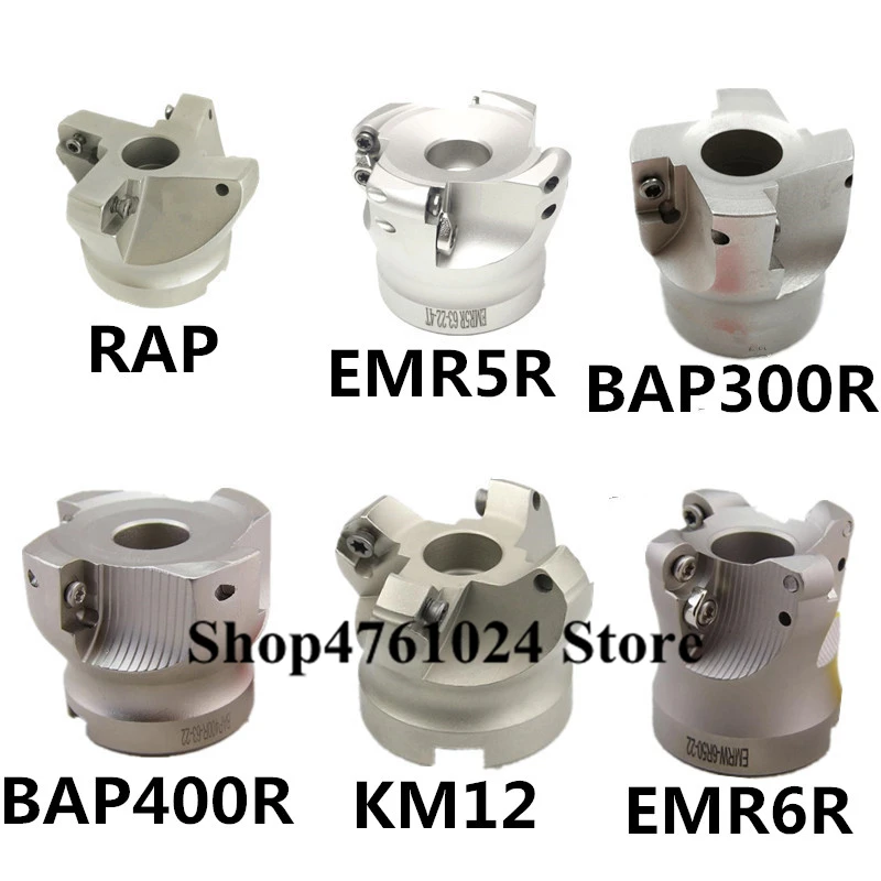 BAP400R BAP300R EMR5R EMRW6R KM12 RAP300R 40 50 22-4T BAP400R 40-22-3T Milling holder For Milling cutter Machine