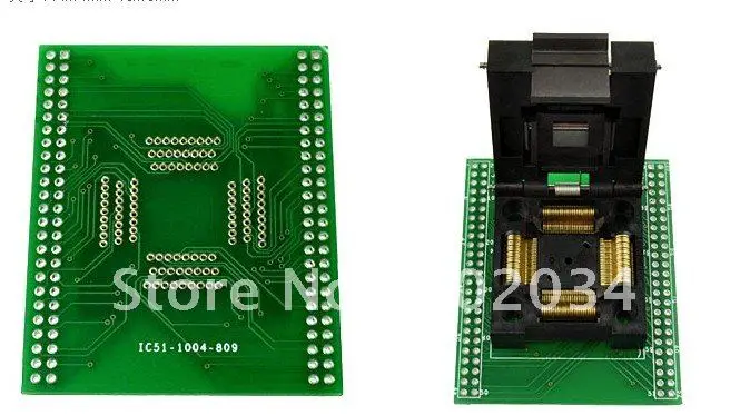 Новинка 100% встроенная тестовая розетка QFP100 IC/адаптер программатора/Встроенная
