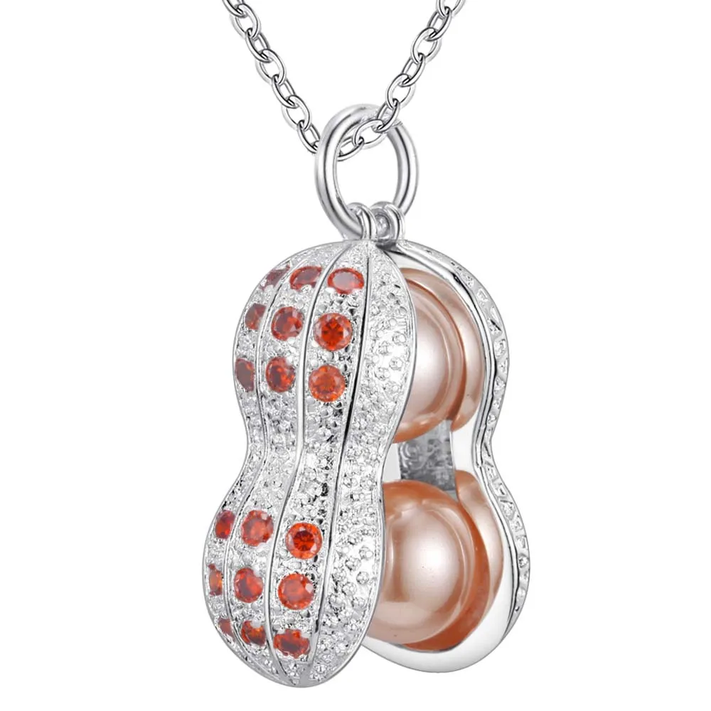 Женское вечерние жерелье с кулоном и жемчугом серебристого цвета|necklace with|designer