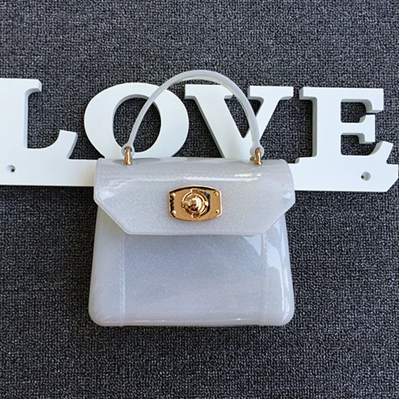 Новые сумки через плечо для девочек сумочка из силикагеля принцесс женские