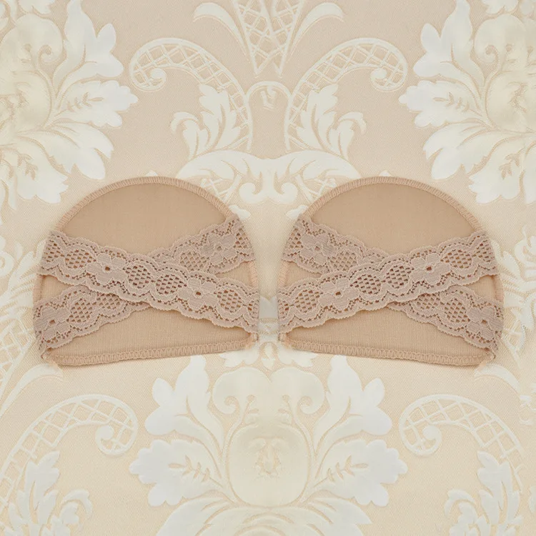 1 пара пикантных женских кружевных босоножек с перекрещивающимися бретельками