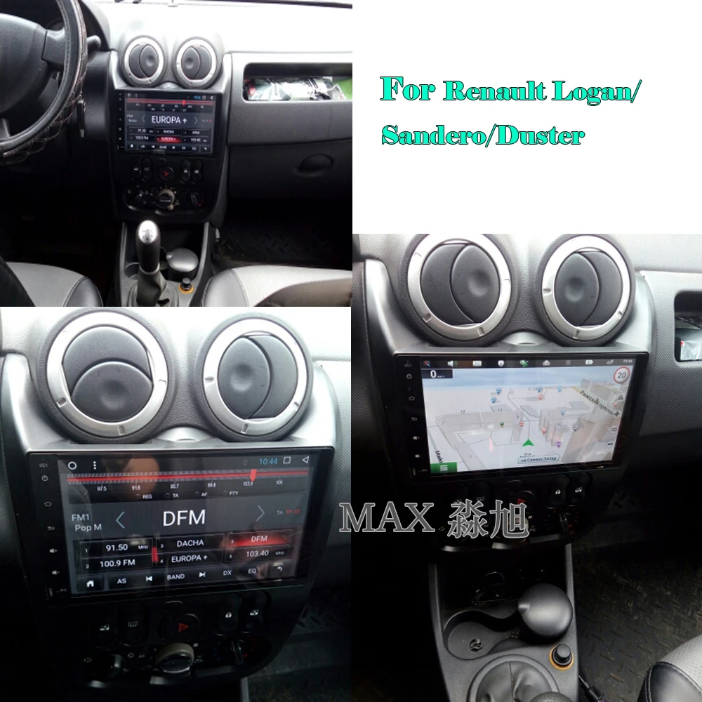 MAX 2G + 32G Android 8.1.0 автомобильный dvd-плеер для Renault Logan/Sandero/Duster Авторадио RDS Bluetooth WiFi SWC
