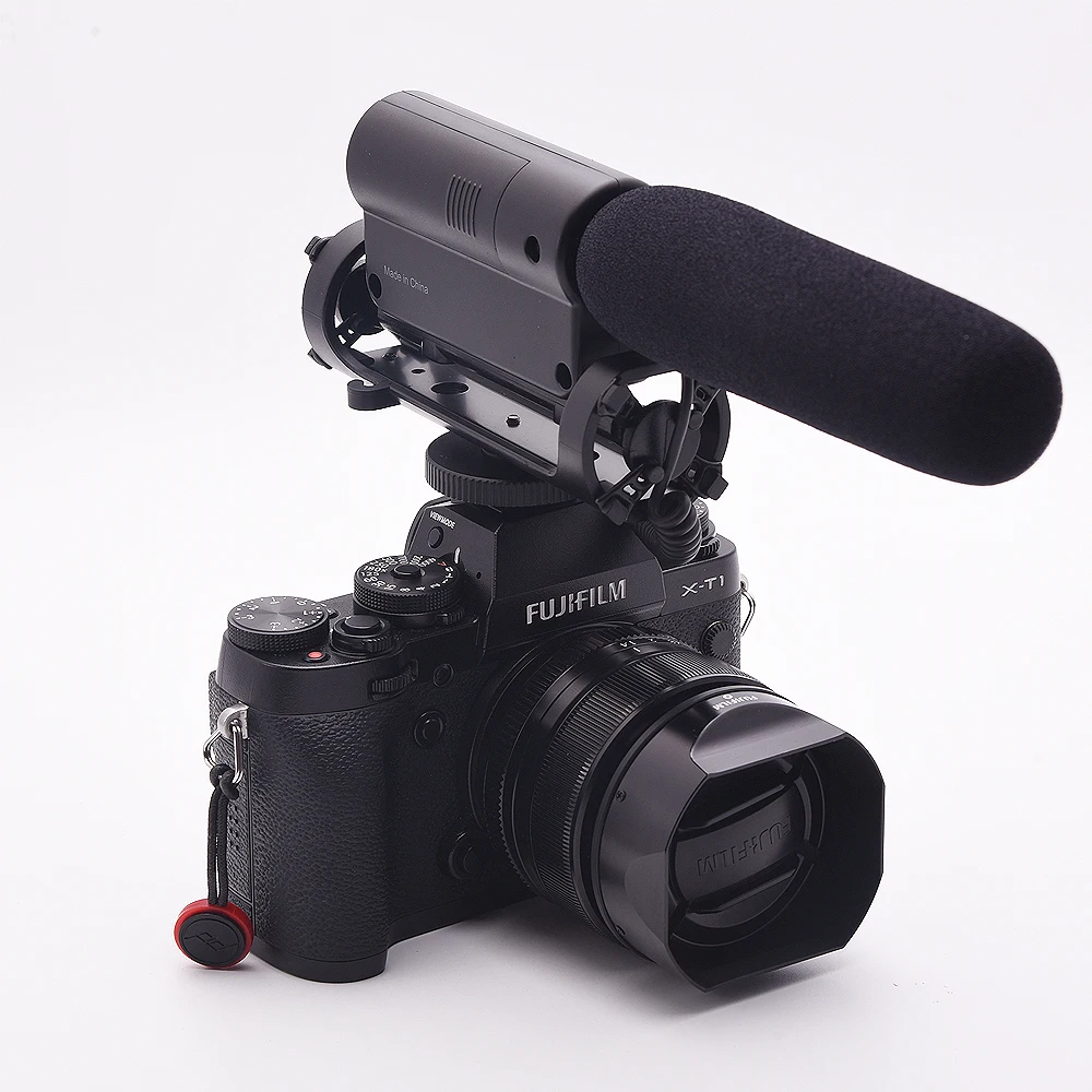 Takstar SGC-598 фото конденсатор CCTV 3 5 Mic Live Vlogging Видео Студия микрофон Запись дробовик