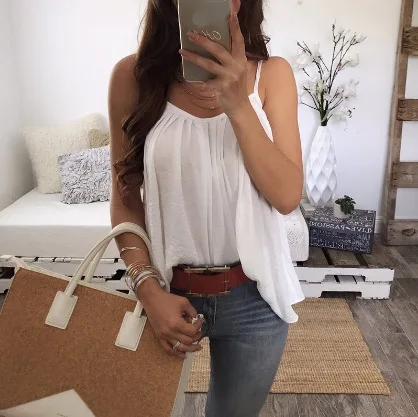 Women tanks camisole shirts spaghetti strapless Summer sexy casual streetwear tops femme mujer clothing WS7978y | Женская одежда