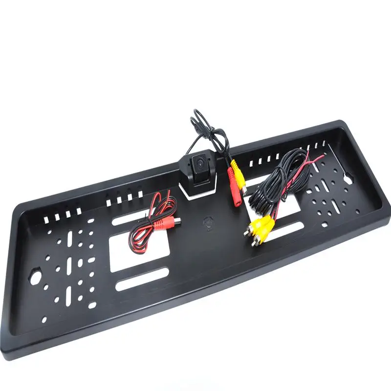 2015 Европейская Автомобильная камера заднего вида рамка номерного знака 4