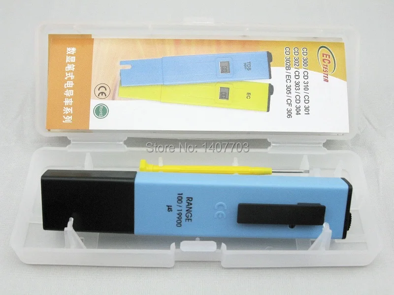 Карманный Измеритель проводимости ручка ec метр cd 304 100 19990 США/см|conductivity meter|ec metermeter