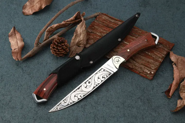 Наружные Прямые ножи 5CR15MOV лезвие фиксированный нож для выживания