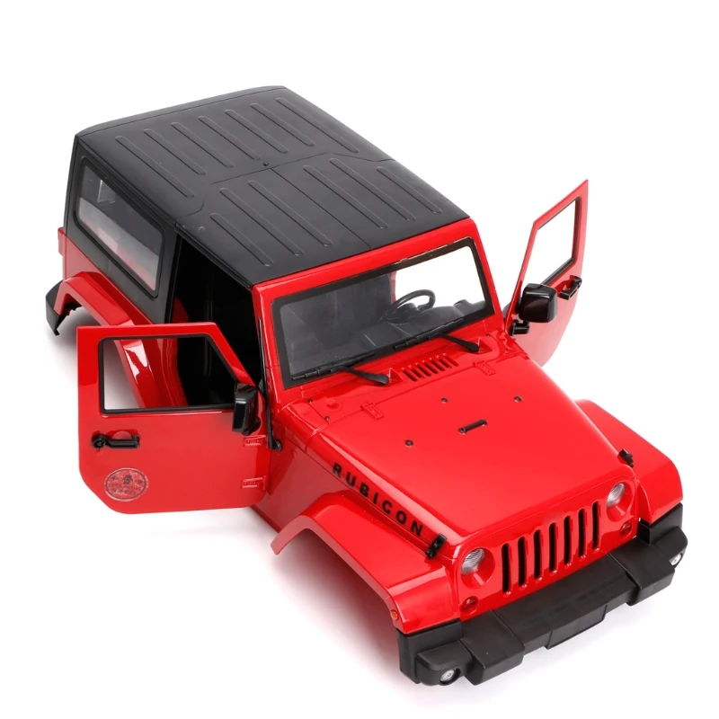 1/10 RC пульт дистанционного управления корпус грузовика навес Rubicon для SCX10/D90
