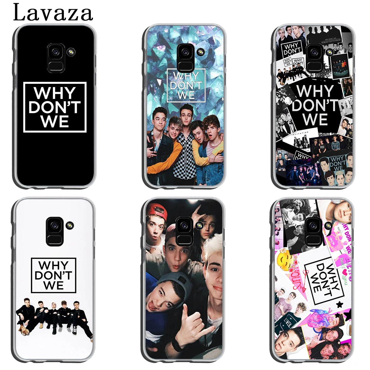 Lavaza Why don't we Hard Phone Case for Samsung Galaxy Note 10 9 8 A9 A8 A7 A6 Plus 2018 A3 A5 2015 2016 2017 A2 Cover | Мобильные
