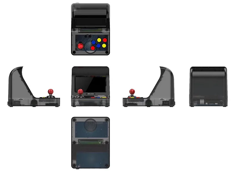 RS-07 NEOGEO Ретро аркадная портативная мини портативная игровая консоль 64bit 4,3 дюймов 16 Гб встроенные 3000 игры с розничной коробкой