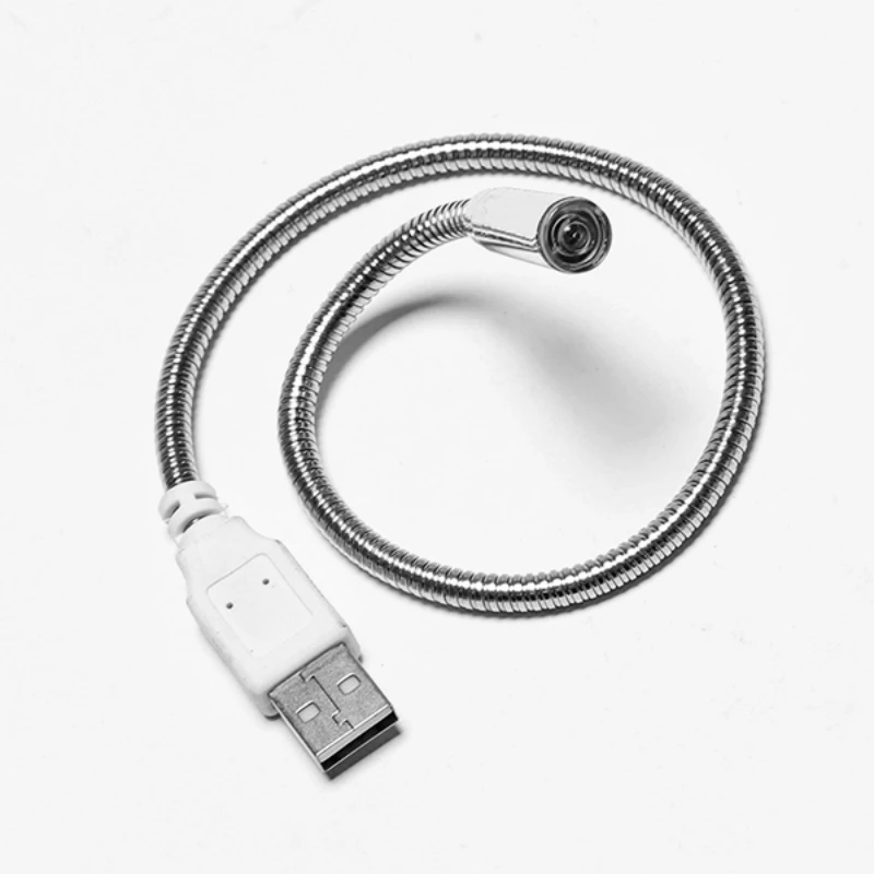 Мини USB светодиодный светильник гибкий для ПК ноутбук Яркий белый черный