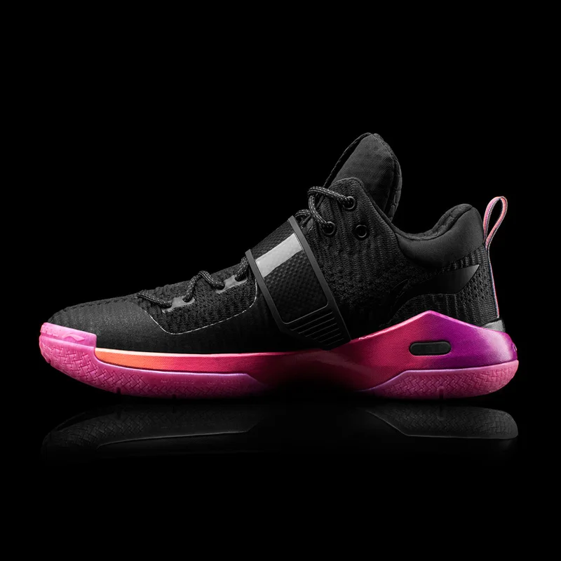 Li Ning Мужская WOW 6 SUNRISE профессиональная обувь для баскетбола LN подушки в форме
