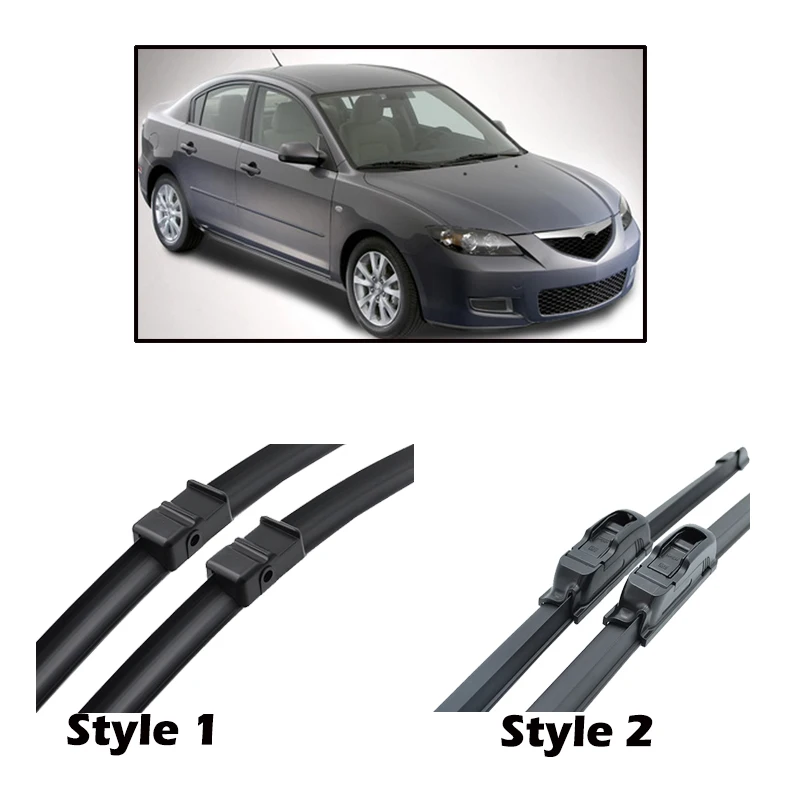 Misima подходит для Mazda 3 BK 2003 2004 2005 2006 2007 2008 2009 Щетка стеклоочистителя переднего стекла щетки стеклоочистителя ветрового стекла