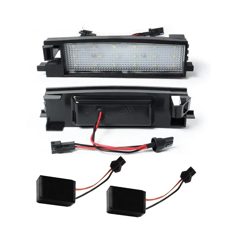 Светодиодная лампа для номерного знака dahosun 2 шт. Toyota RAV4 Spade NZE18 ZRE18 Auris 2012 up ACA3 ACE ALA3