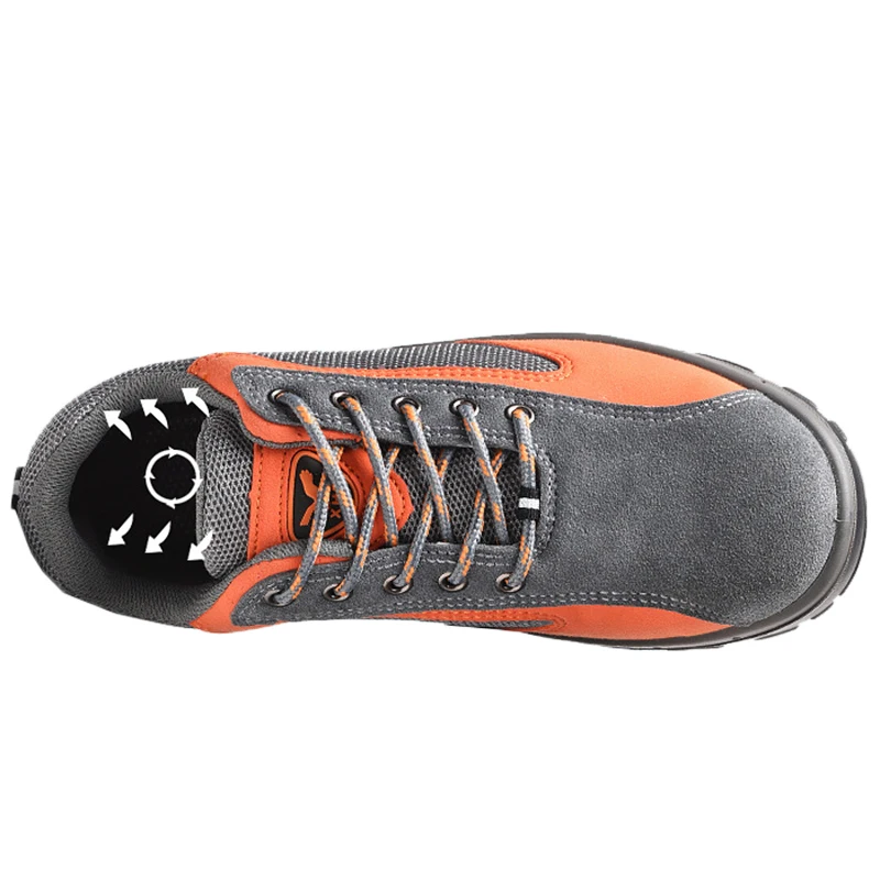 Мужская Рабочая безопасная обувь Открытый стальной носок военный ботинки