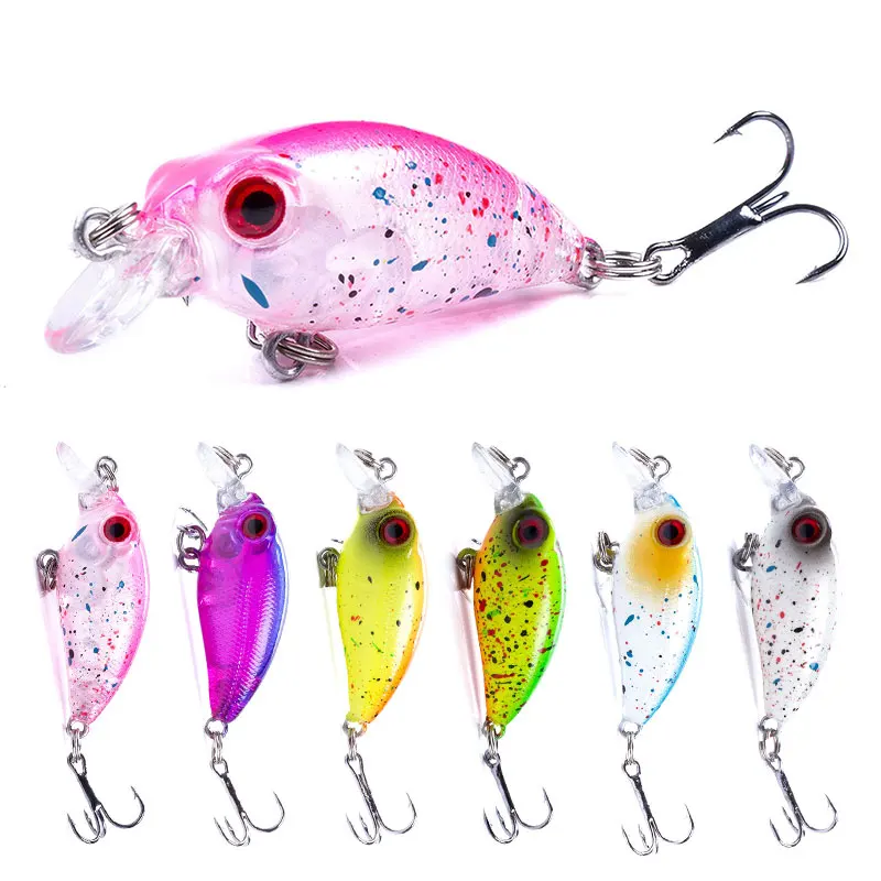 ThunderShower crankbait Wobbler Fishing lures 4cm 2.5g sea trolling minnow artificial bait carp fishing tackle | Спорт и развлечения