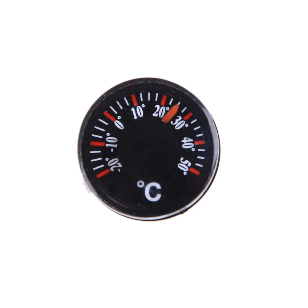 

1PCS Diameter 20mm Plastic Round Mini Thermometer Mini Spirit Circular Thermograph Celsius Hydrothermograph Thermometers