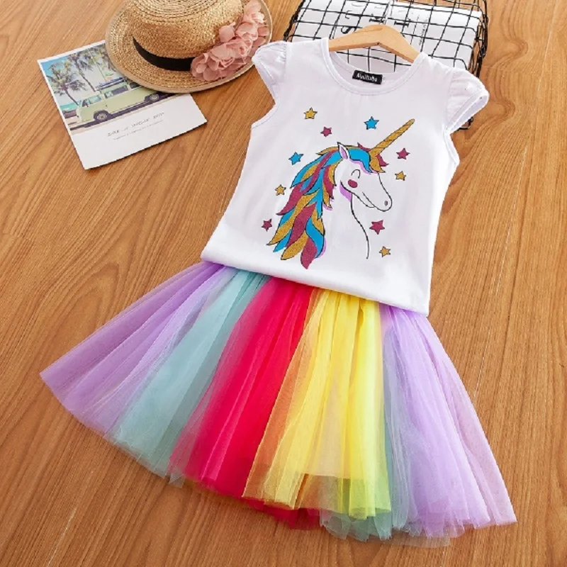 Baby Girls Dress Fancy Lace Princess Tutu Summer Girl Clothes kids Birthday wear Pink Floral Printed Back V 3 5 8 | Детская одежда и