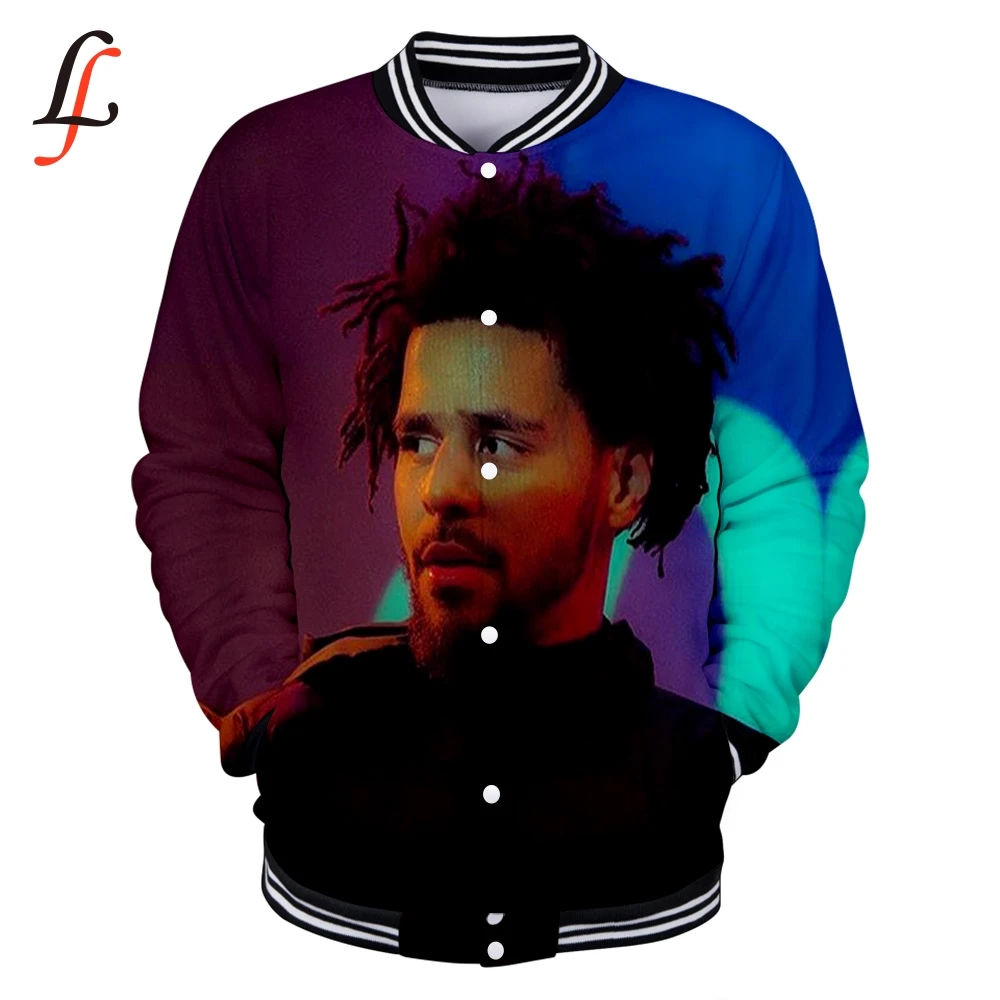 Kod J Cole Drake 3D Мужская и Женская бейсбольная куртка толстовки зимние повседневные