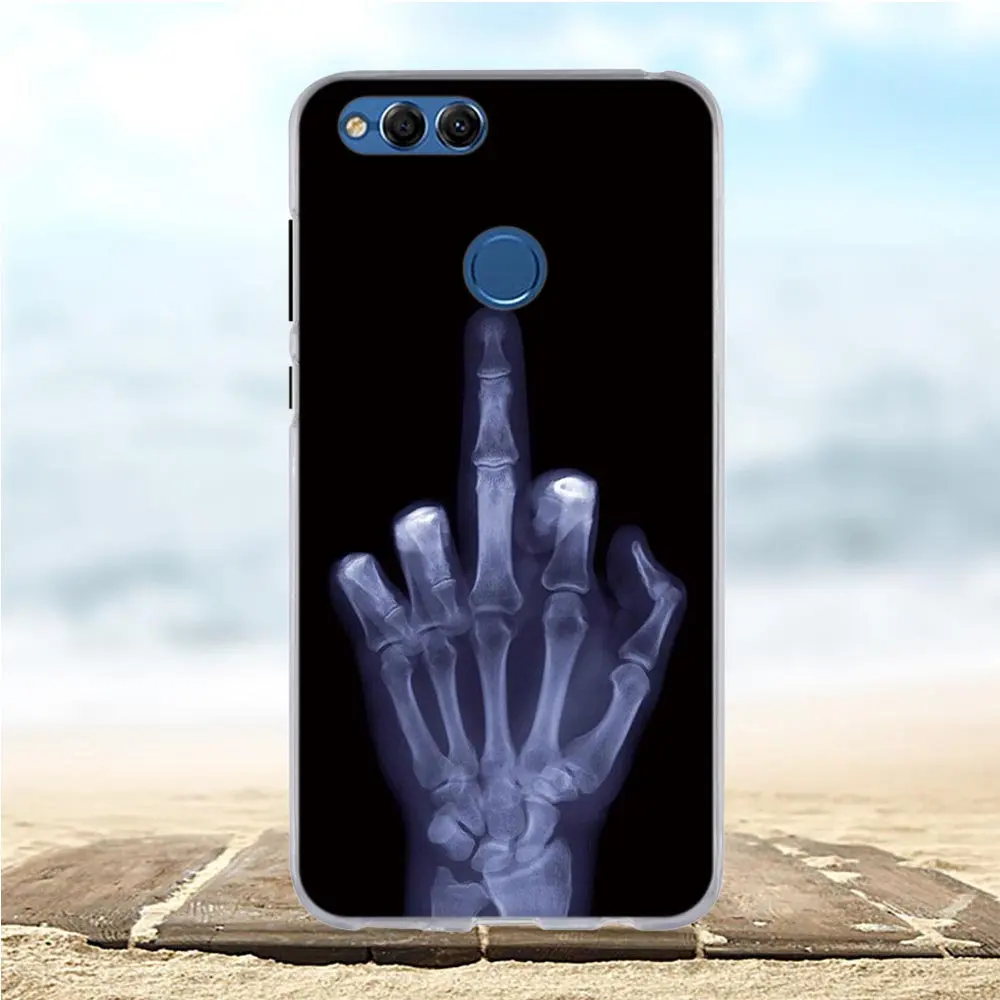 3D цветок печатных чехол для Coque huawei Honor 7X ТПУ мягкий силиконовый Fundas 7X7 X Телефон