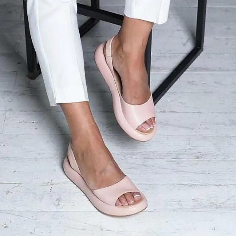 Sandalias mujer Женские летние сандалии гладиаторы на плоской подошве Повседневная