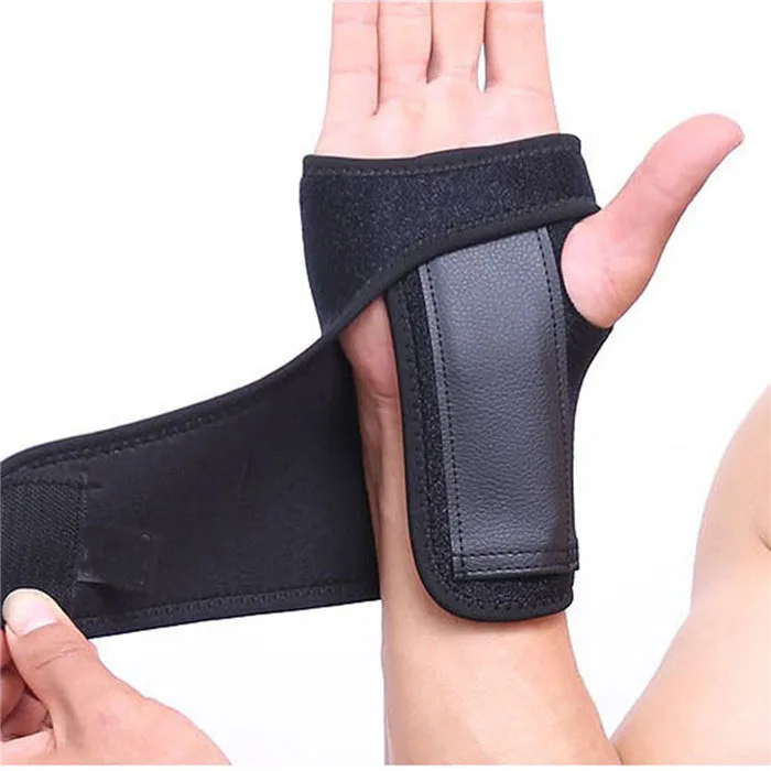 Дышащий держатель руки для запястья поддержка шина Carpal туннель Sprain артрит перчатки для спортзала