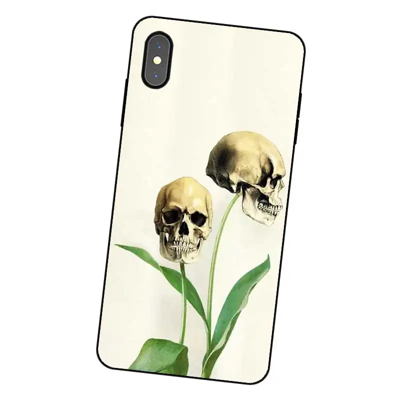 P177 Reaper Art Black Silicone Case Cover For Apple iPhone 11 Pro XR XS Max X 8 7 6 6S Plus 5 5S SE |