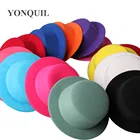 Женская миниатюрная шляпа из ЭВА, детская Вуалетка, для мальчиков и девочек, для свадьбы, вечеринки, фестиваля, танцев, головной убор сделай сам, базовая шапка, 17 см, 1 шт.лот