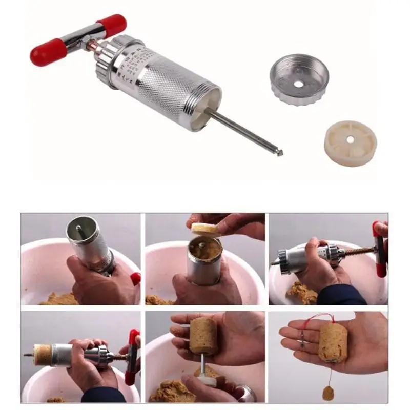 Mounchain Stainless Steel Fishing Lure Shaper Compressor DIY Explosion Hook Bait Former | Спорт и развлечения
