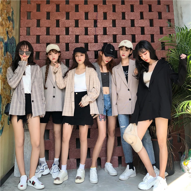 6 цветов Mihoshop Ulzzang Корейская женская модная одежда с высокой талией крутые