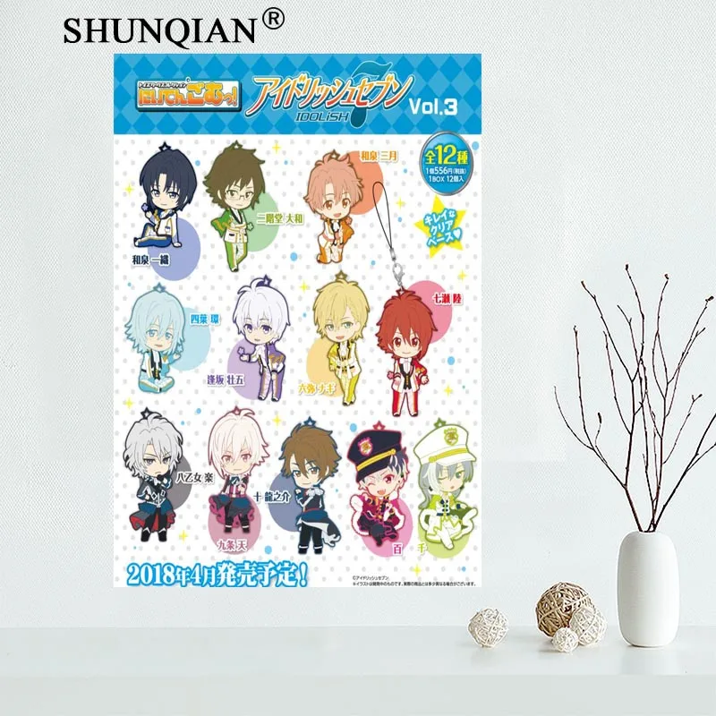 Оригинальная картина IDOLiSH7 на холсте плакат тканевая ткань настенный без рамки