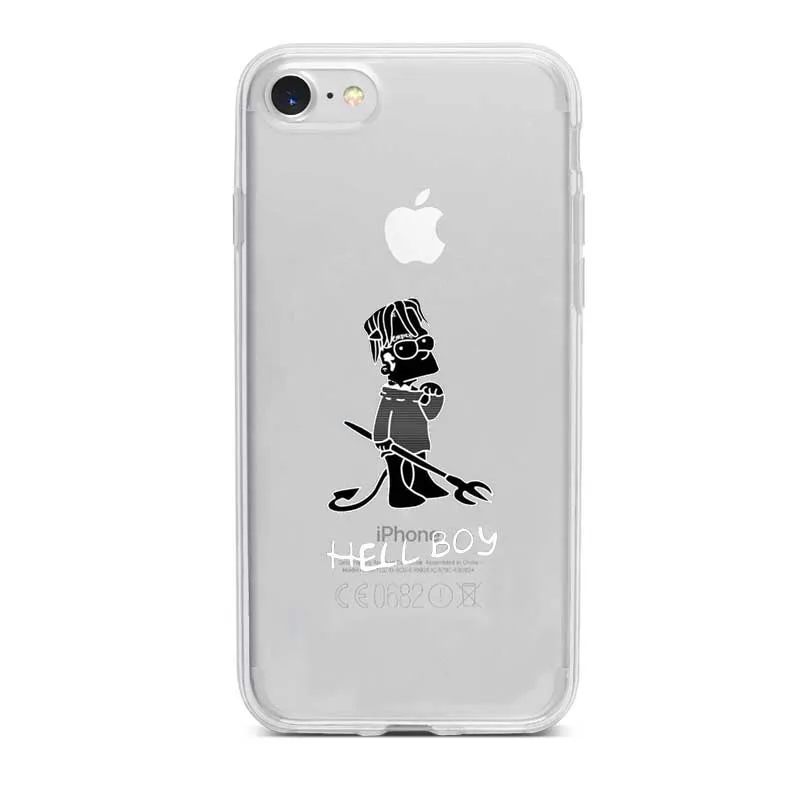TPU Emo Lil Bo Peep Lil Мягкий силиконовый чехол для телефона из ТПУ для iPhone11 11PRO MAX 8 7 6 Plus 6S X XS MAX XR 5 5S SE - Цвет: TPU