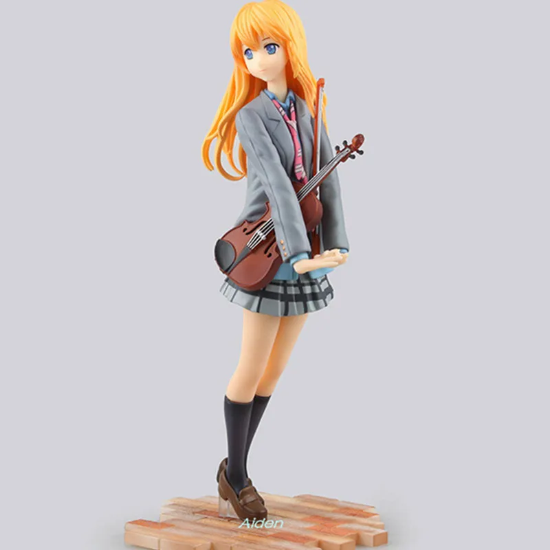 9 &quotАниме ваша лежа в апреля Shigatsu wa Kimi no Uso миязоно Каори ПВХ фигурка