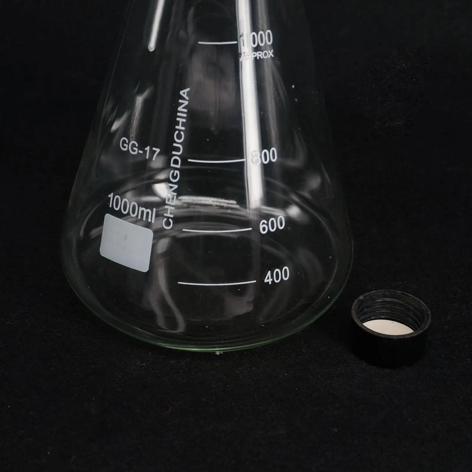 Borosilicon Glass 1000ml Conical Erlenmeyer Narrow Mouth Screw Cap Flask Lab Glassware | Канцтовары для офиса и дома