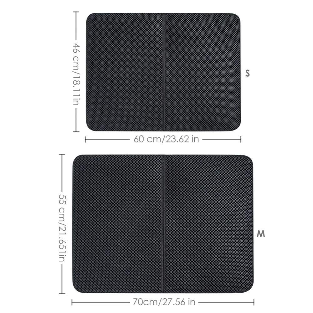 Коврик для кошачьего туалета двухслойный водонепроницаемый коврик