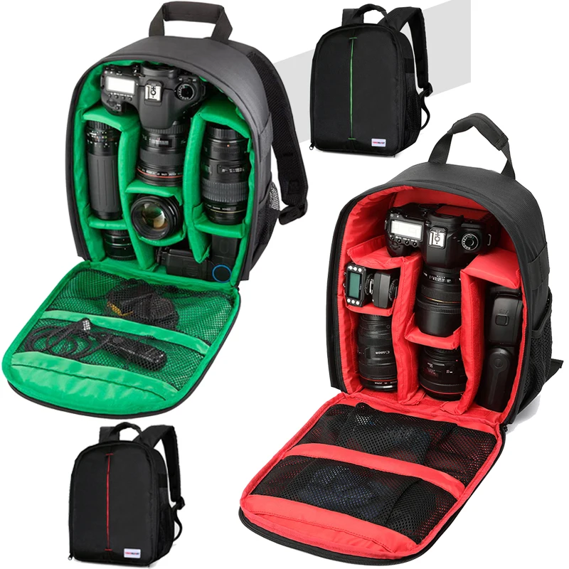 Рюкзак Сумка для фотоаппарата путешествия Водонепроницаемый фото видео сумка