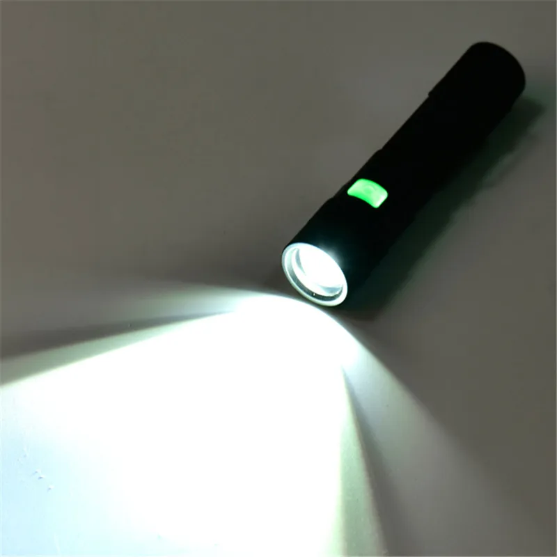 New Arrival 1301 T6 1500Lumens 5Modes USB Rechargeable LED Flash Light Waterproof Portable Lighting Flashlight Torch | Лампы и