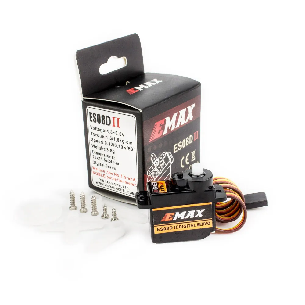 EMAX ES08D II Micro RC сервопривод